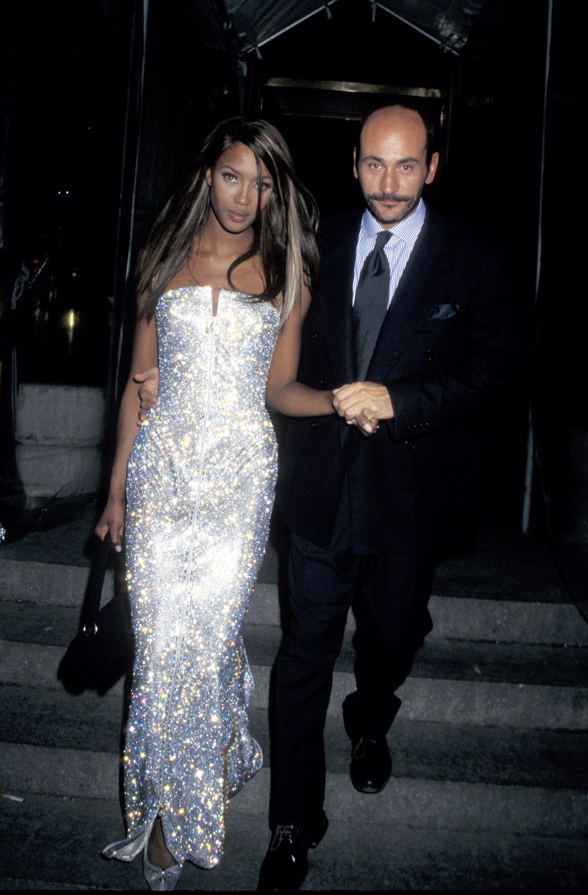 Naomi Campbell in Versace 1995