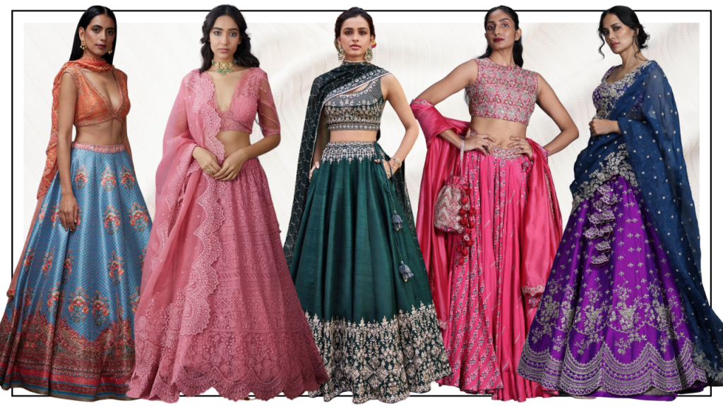 10 lehengas to pick from for your best friend’s destination wedding